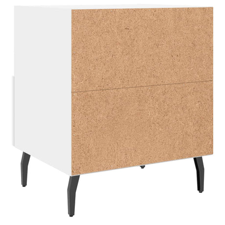Bedside Cabinet 40X35X47.5 Cm Engineered Wood
