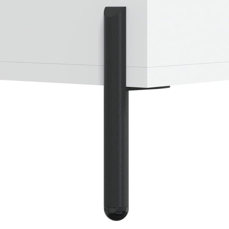 Bedside Cabinet 40X35X47.5 Cm Engineered Wood