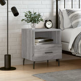 Bedside Cabinet 40X35X47.5 Cm Engineered Wood
