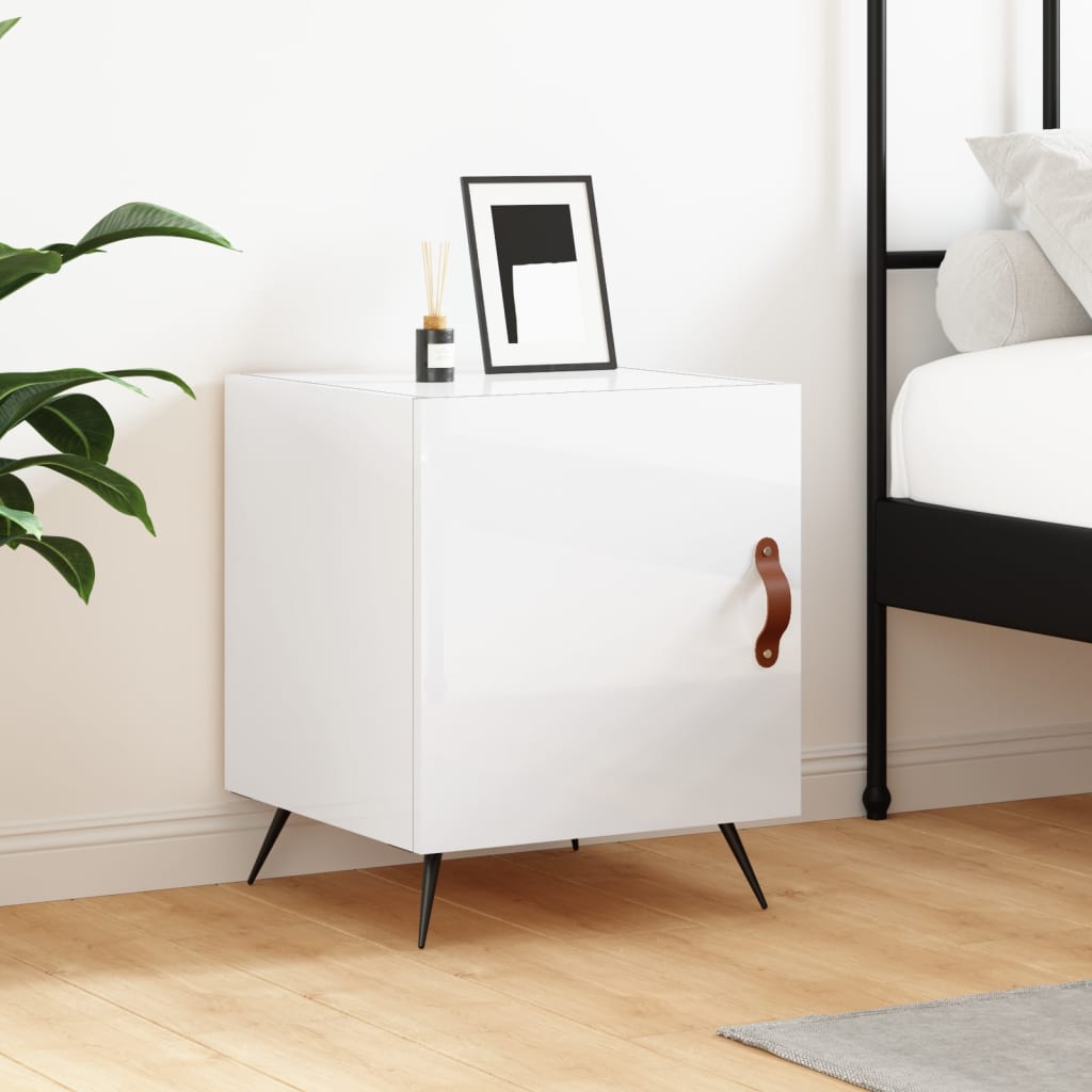 Bedside Cabinet 40X40X50 Cm Engineered Wood