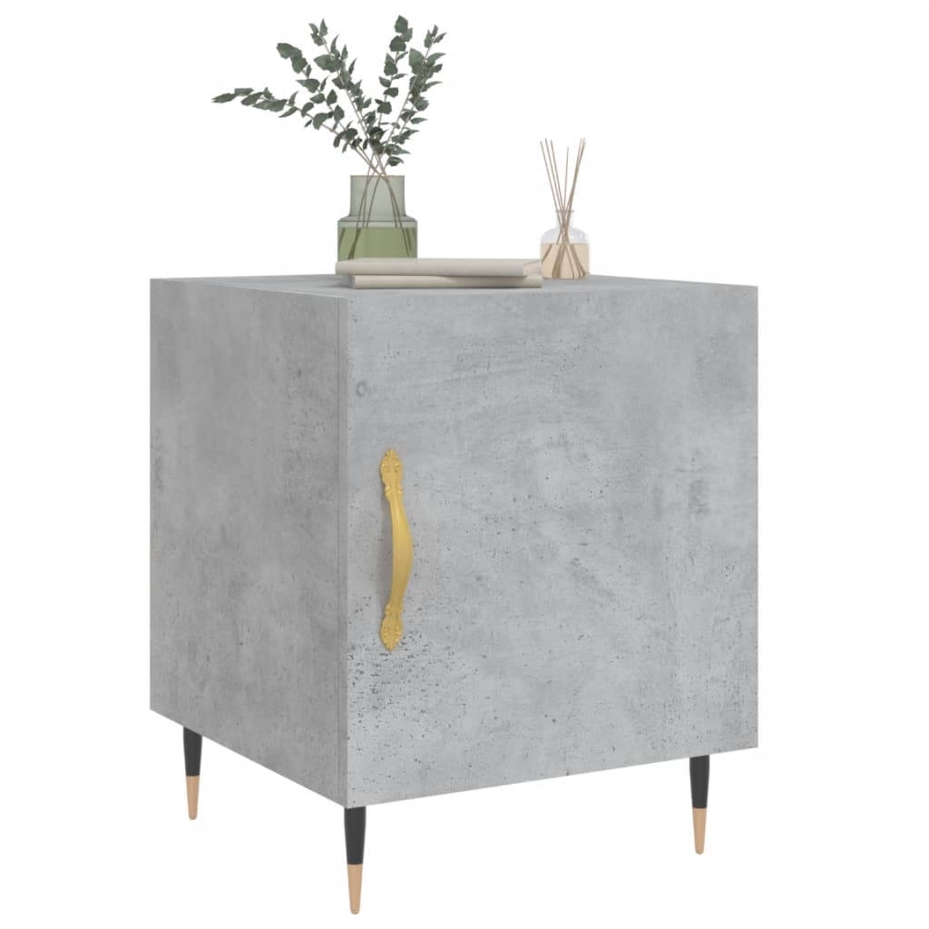 Bedside Cabinet 40X40X50 Cm Engineered Wood