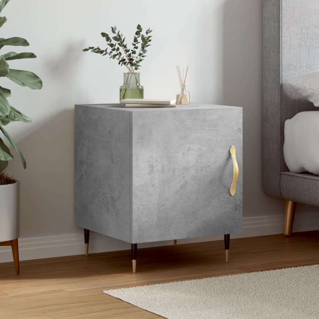 Bedside Cabinet 40X40X50 Cm Engineered Wood