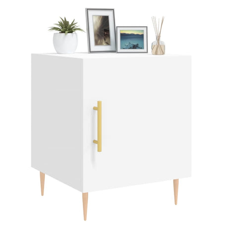 Bedside Cabinet 40X40X50 Cm Engineered Wood