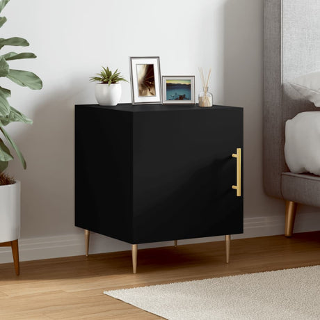 Bedside Cabinet 40X40X50 Cm Engineered Wood