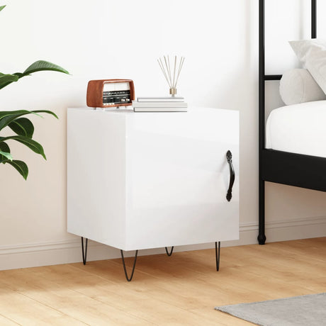 Bedside Cabinet 40X40X50 Cm Engineered Wood
