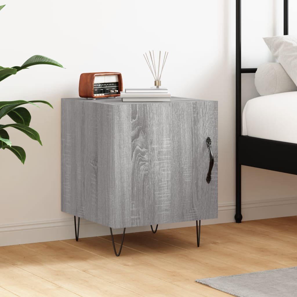 Bedside Cabinet 40X40X50 Cm Engineered Wood
