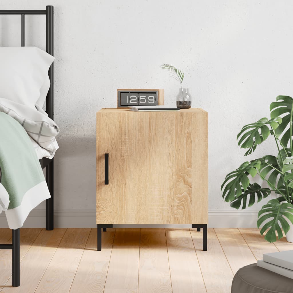 Bedside Cabinet 40X40X50 Cm Engineered Wood