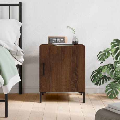 Bedside Cabinet 40X40X50 Cm Engineered Wood