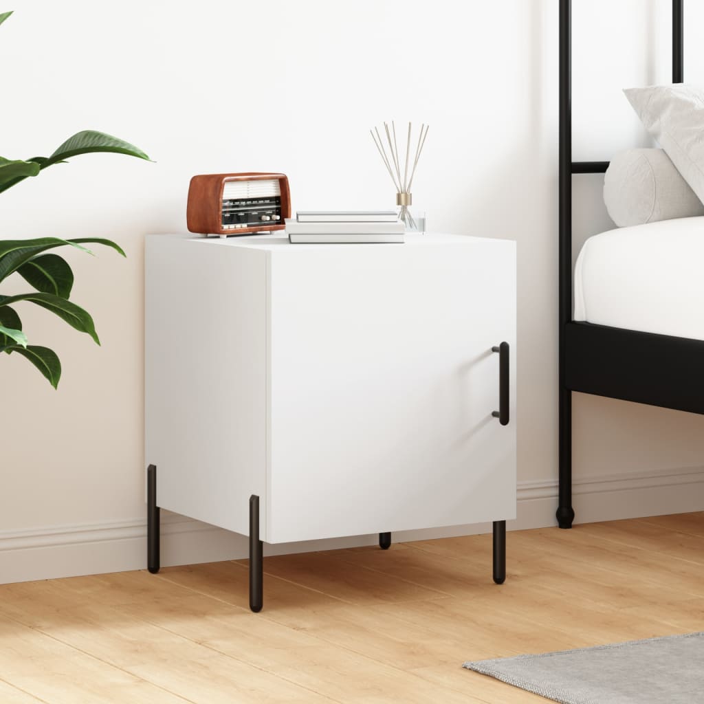Bedside Cabinet 40X40X50 Cm Engineered Wood