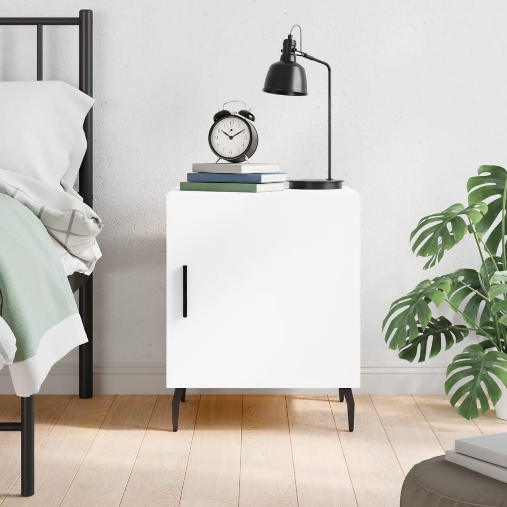 Bedside Cabinet 40X40X50 Cm Engineered Wood