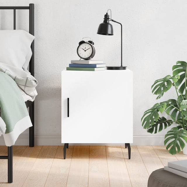 Bedside Cabinet 40X40X50 Cm Engineered Wood