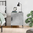 Bedside Cabinet 40X40X50 Cm Engineered Wood