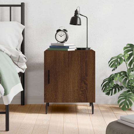 Bedside Cabinet 40X40X50 Cm Engineered Wood