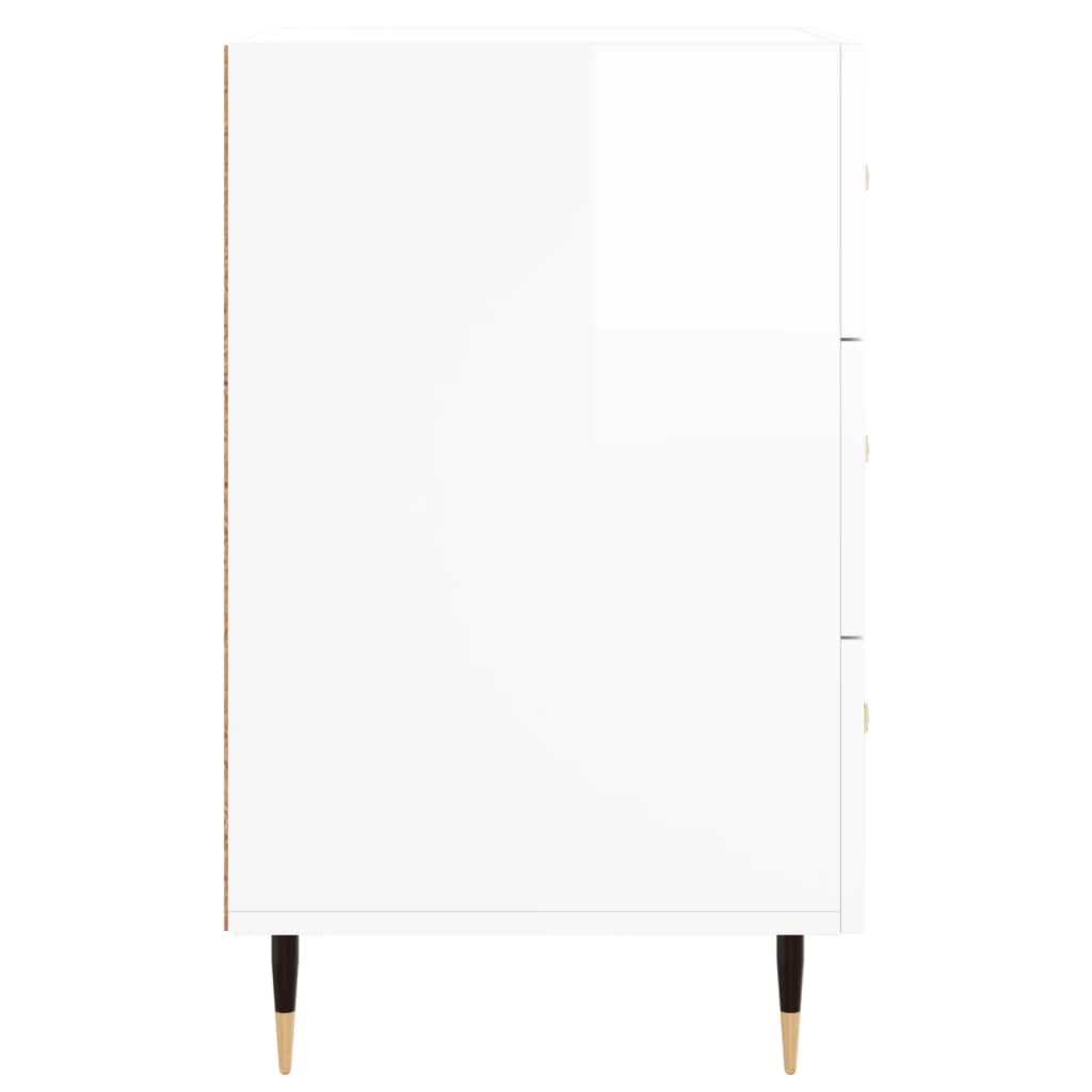 Bedside Cabinet 40X40X66 Cm Engineered Wood
