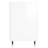 Bedside Cabinet 40X40X66 Cm Engineered Wood