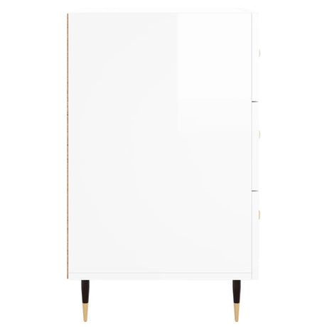 Bedside Cabinet 40X40X66 Cm Engineered Wood