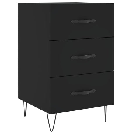 Bedside Cabinet 40X40X66 Cm Engineered Wood