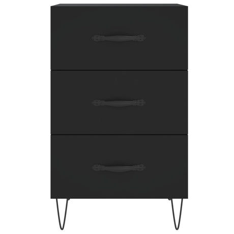 Bedside Cabinet 40X40X66 Cm Engineered Wood