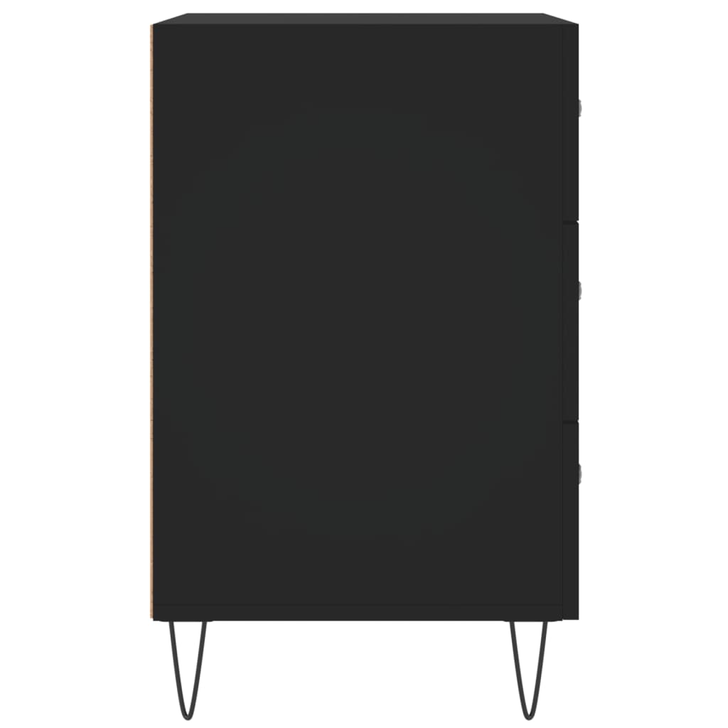 Bedside Cabinet 40X40X66 Cm Engineered Wood