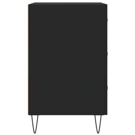 Bedside Cabinet 40X40X66 Cm Engineered Wood