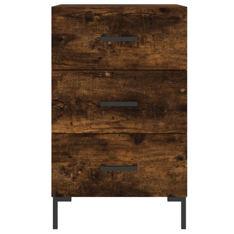 Bedside Cabinet 40X40X66 Cm Engineered Wood