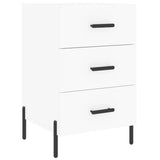 Bedside Cabinet 40X40X66 Cm Engineered Wood