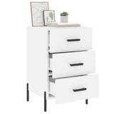 Bedside Cabinet 40X40X66 Cm Engineered Wood