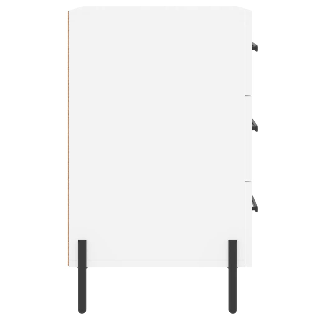 Bedside Cabinet 40X40X66 Cm Engineered Wood