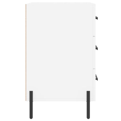 Bedside Cabinet 40X40X66 Cm Engineered Wood
