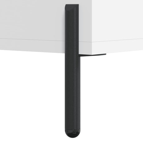 Bedside Cabinet 40X40X66 Cm Engineered Wood