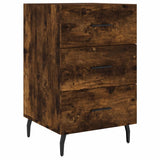 Bedside Cabinet 40X40X66 Cm Engineered Wood
