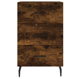 Bedside Cabinet 40X40X66 Cm Engineered Wood