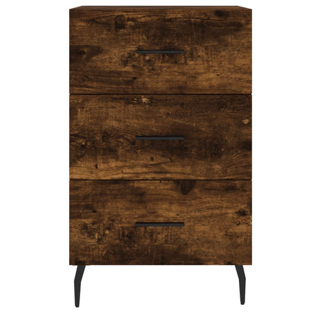 Bedside Cabinet 40X40X66 Cm Engineered Wood