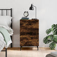 Bedside Cabinet 40X40X66 Cm Engineered Wood