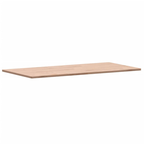 Table Top Rectangular Solid Wood Beech