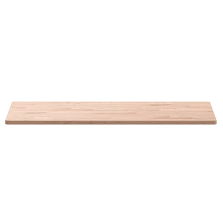 Table Top Rectangular Solid Wood Beech