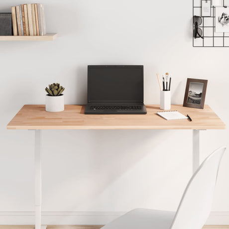 Table Top Rectangular Solid Wood Beech
