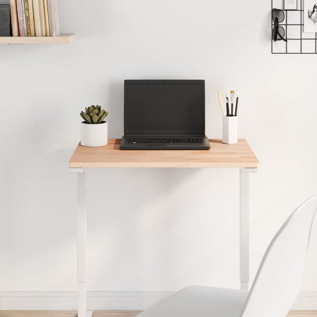 Table Top Rectangular Solid Wood Beech