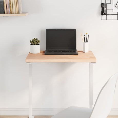 Table Top Rectangular Solid Wood Beech