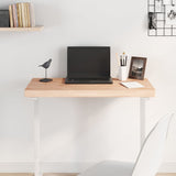 Table Top Rectangular Solid Wood Beech