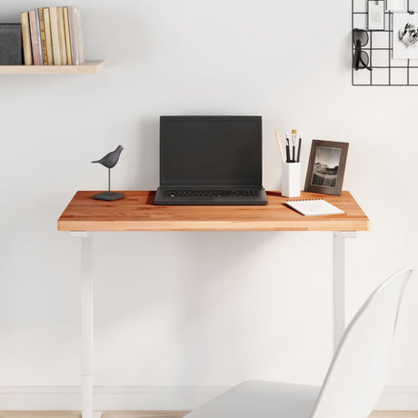 Table Top Rectangular Solid Wood Beech