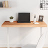 Table Top Rectangular Solid Wood Beech