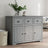 Sideboard Bodo 115X43X79.5 Cm Solid Wood Pine