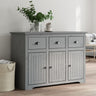 Sideboard Bodo 115X43X79.5 Cm Solid Wood Pine