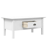 Coffee Table Bodo 100X55X45 Cm Solid Wood Pine