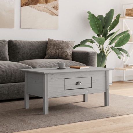 Coffee Table Bodo 100X55X45 Cm Solid Wood Pine