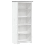 Bookcase Bodo 80X38X180 Cm Solid Wood Pine 5-Tier