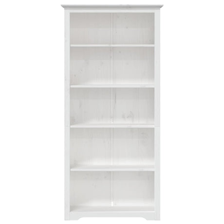 Bookcase Bodo 80X38X180 Cm Solid Wood Pine 5-Tier