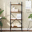 Bookcase 5-Tier 56X31.5X Engineered Wood