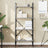 Bookcase 5-Tier 56X31.5X Engineered Wood